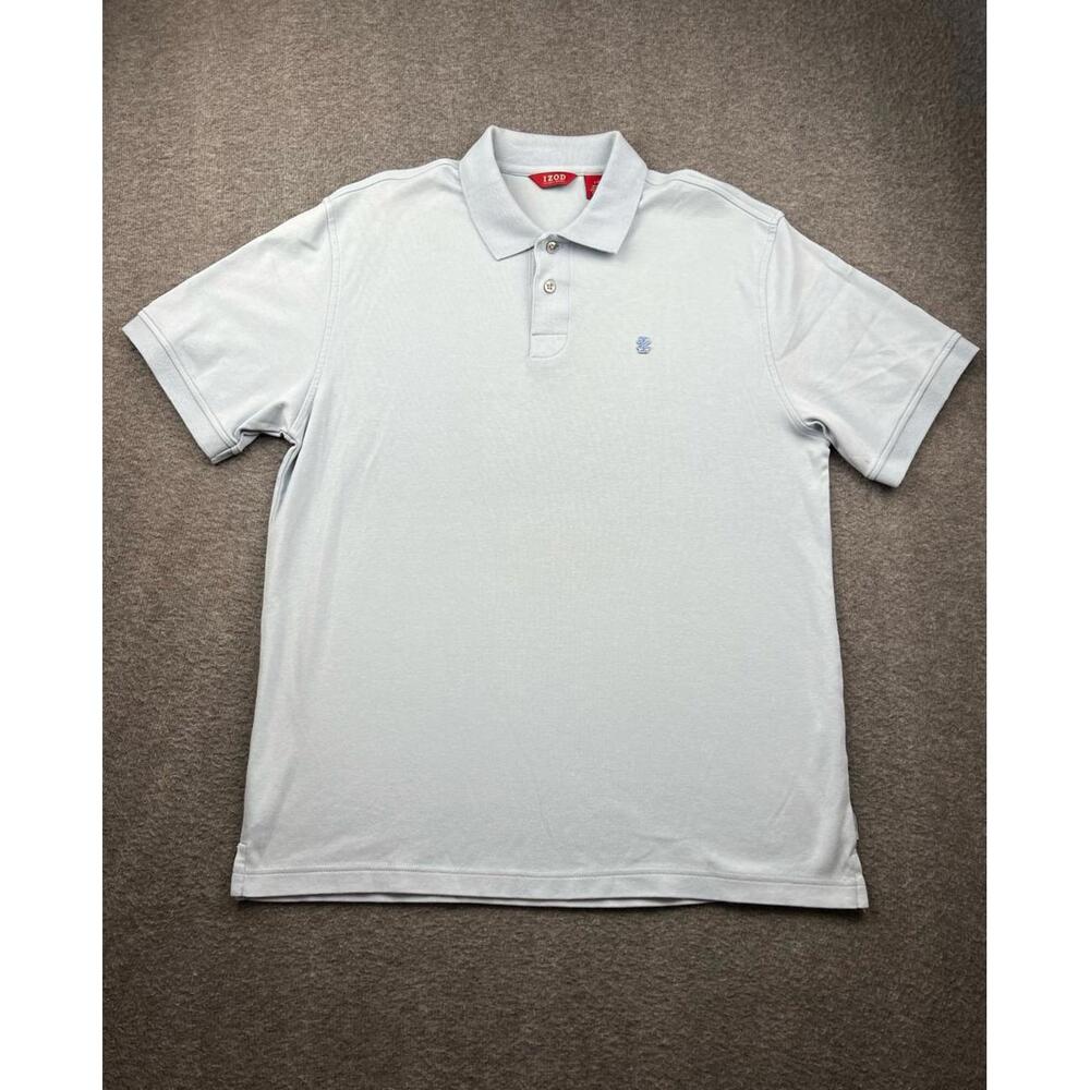 IZOD Luxury Sport Light Polo Shirt Size Large